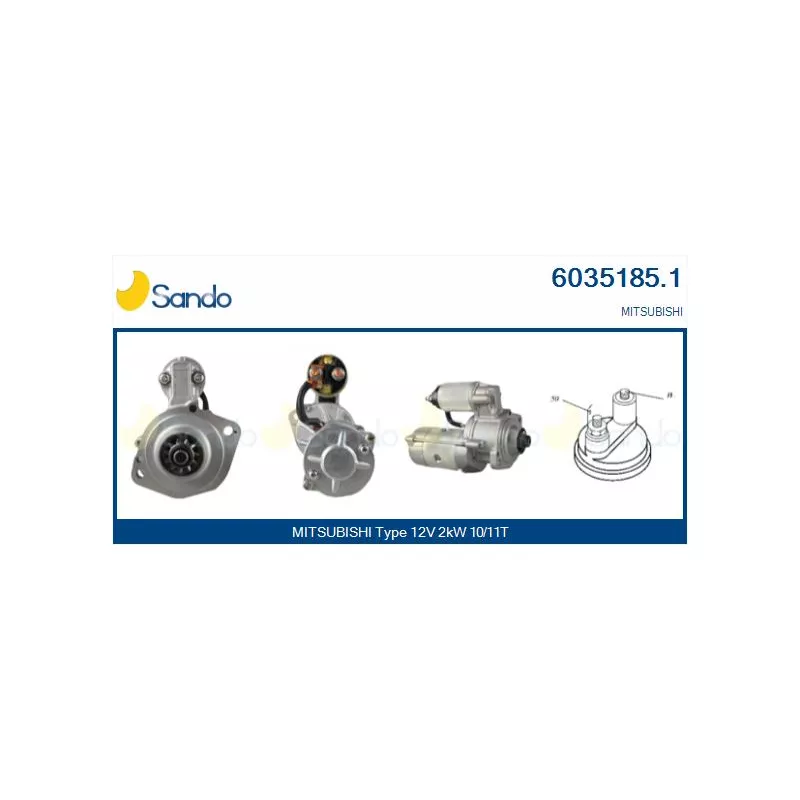 Démarreur SANDO 6035185.1