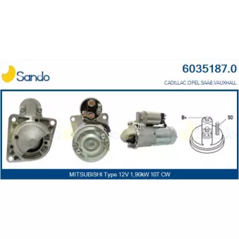 Démarreur SANDO 6035187.0