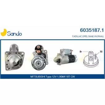 Démarreur SANDO 6035187.1