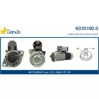 Démarreur SANDO 6035190.0