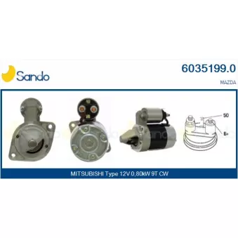 Démarreur SANDO 6035199.0