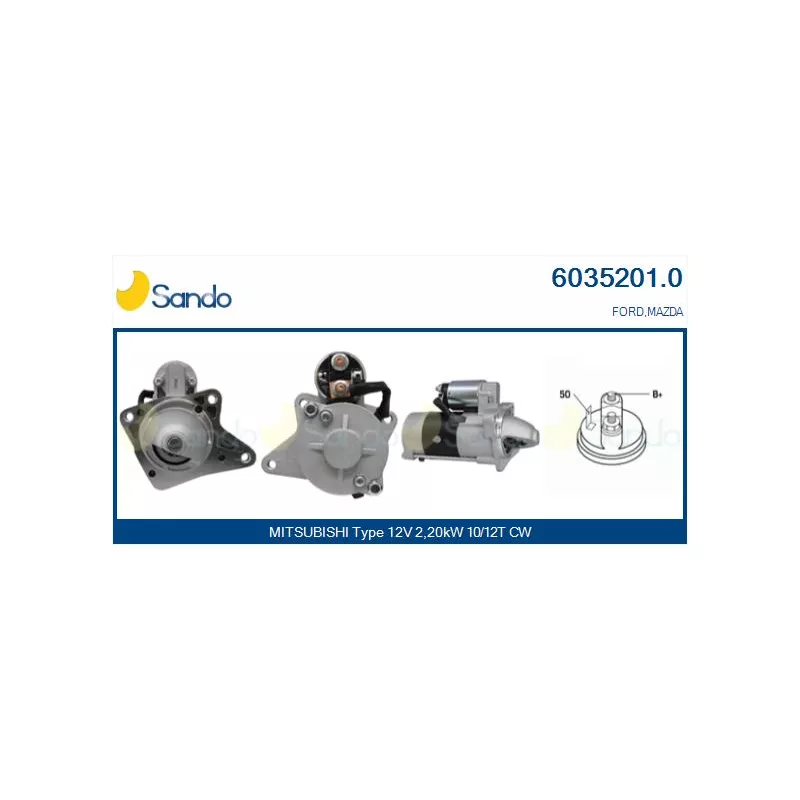 Démarreur SANDO 6035201.0