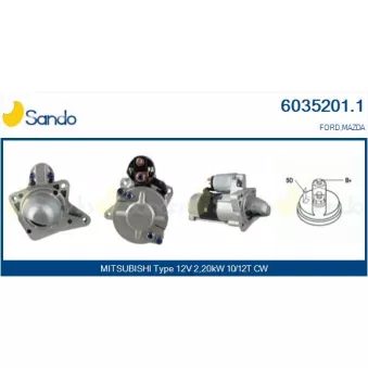 Démarreur SANDO 6035201.1