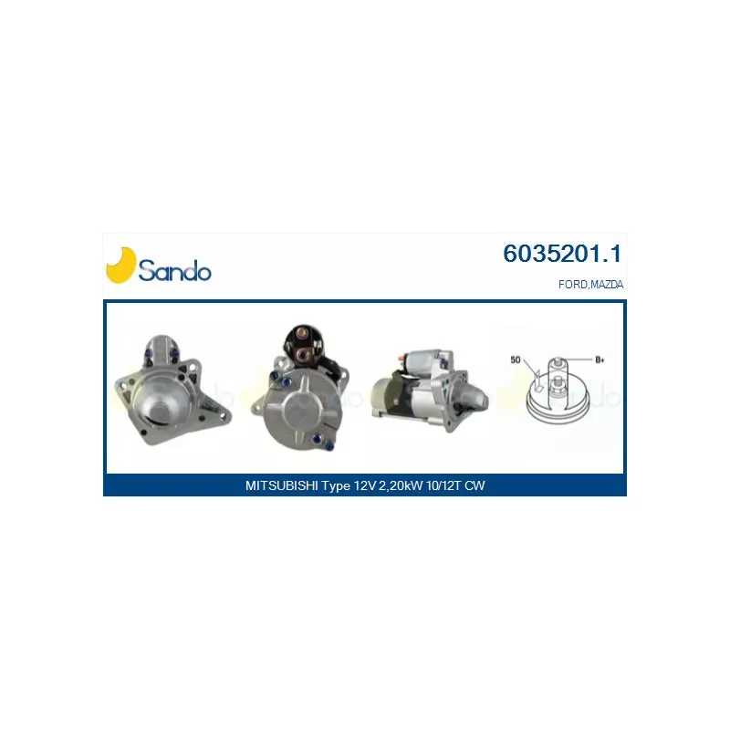 Démarreur SANDO 6035201.1