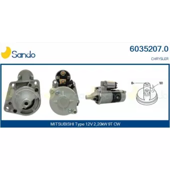 Démarreur SANDO 6035207.0
