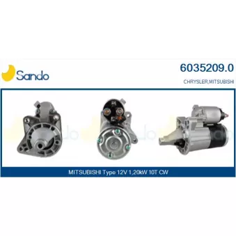 Démarreur SANDO 6035209.0