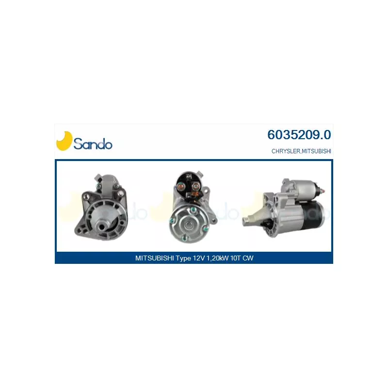 Démarreur SANDO 6035209.0