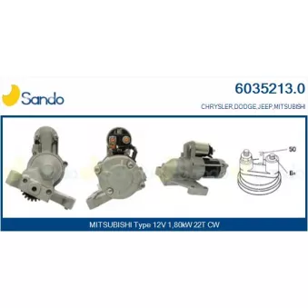 Démarreur SANDO 6035213.0