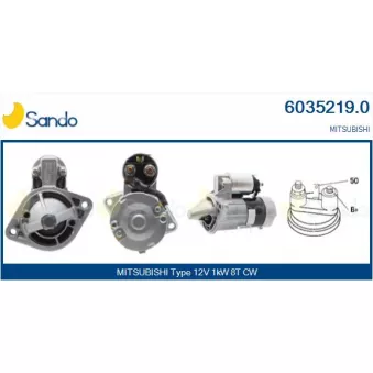 Démarreur SANDO 6035219.0