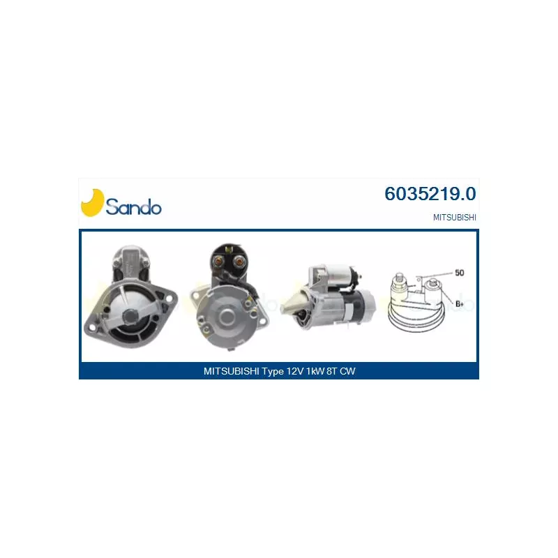 Démarreur SANDO 6035219.0