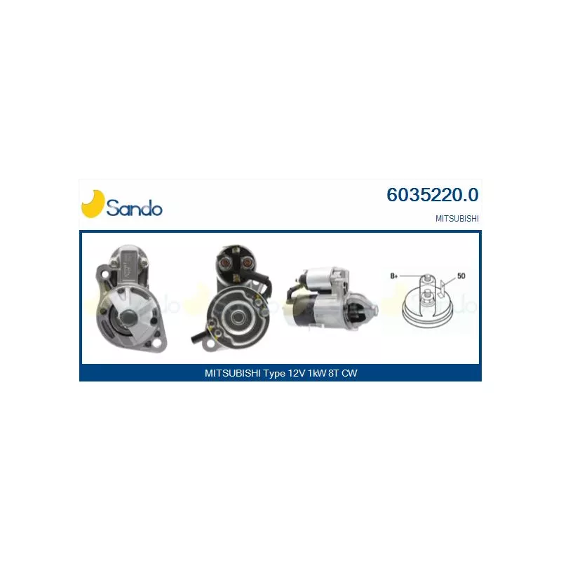 Démarreur SANDO 6035220.0
