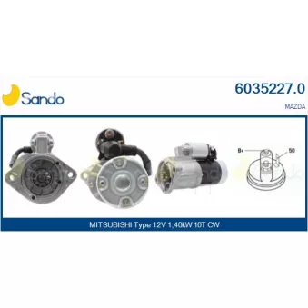 Démarreur SANDO 6035227.0