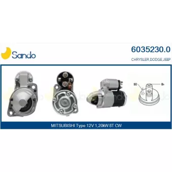 Démarreur SANDO 6035230.0