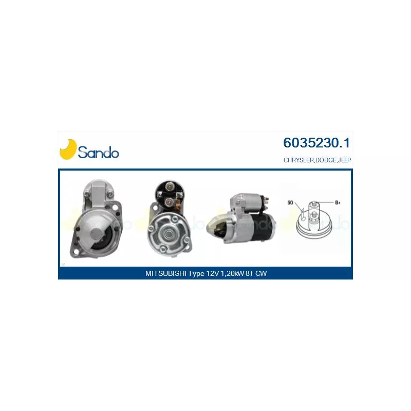Démarreur SANDO 6035230.1