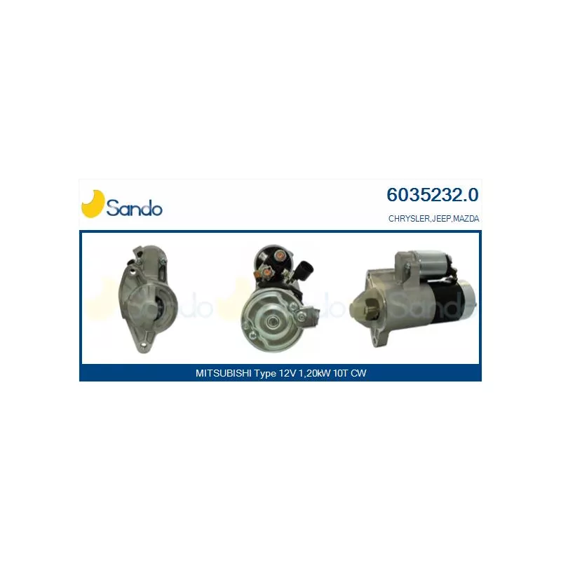 Démarreur SANDO 6035232.0