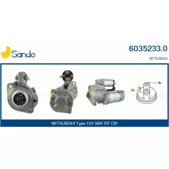 Démarreur SANDO 6035233.0