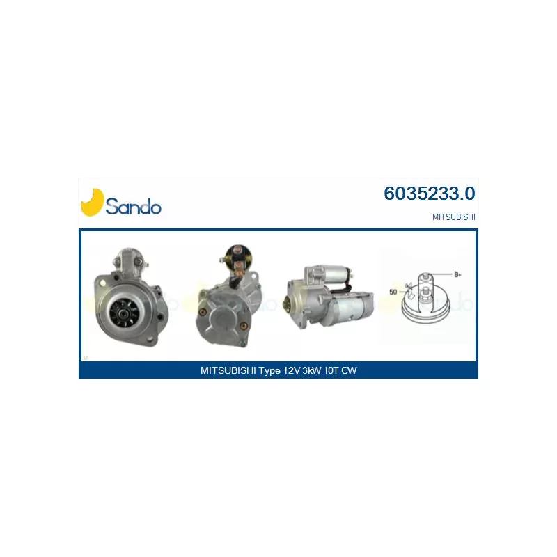 Démarreur SANDO 6035233.0