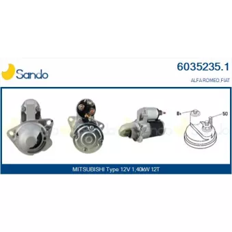 Démarreur SANDO 6035235.1