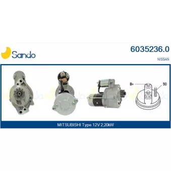 Démarreur SANDO 6035236.0