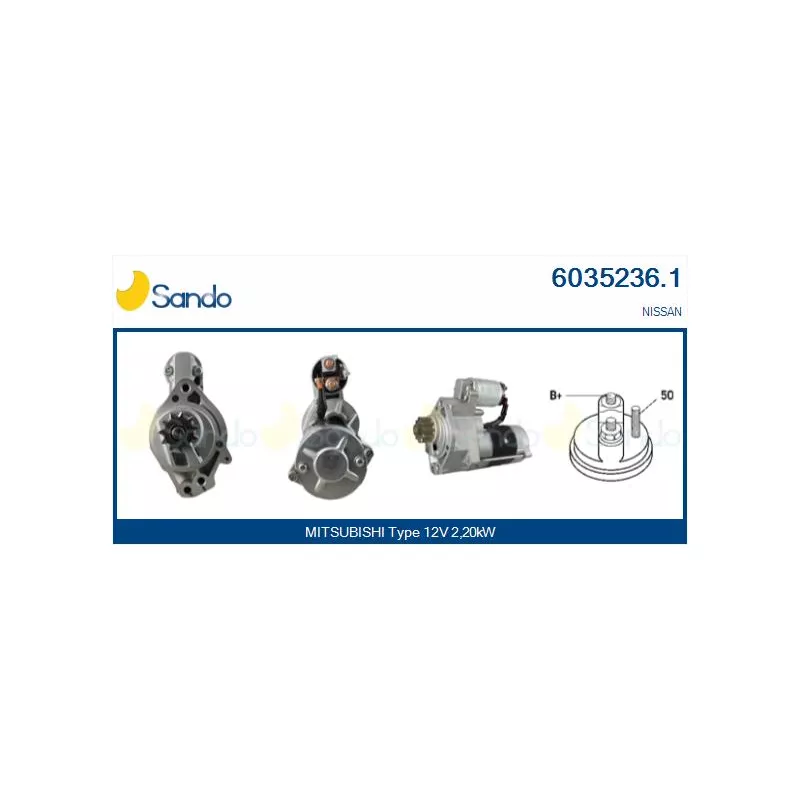 Démarreur SANDO 6035236.1