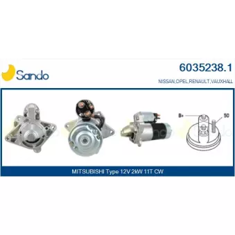 Démarreur SANDO 6035238.1