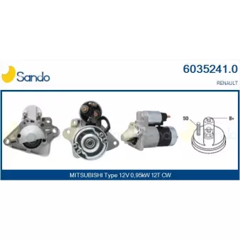 Démarreur SANDO 6035241.0