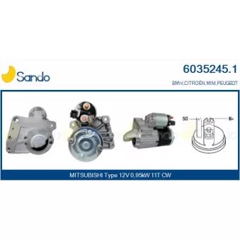 Démarreur SANDO 6035245.1