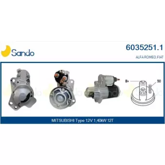 Démarreur SANDO 6035251.1