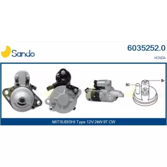 Démarreur SANDO 6035252.0