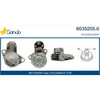 Démarreur SANDO 6035255.0