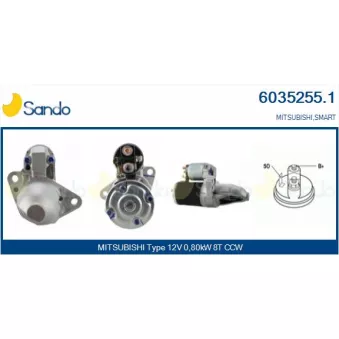 Démarreur SANDO 6035255.1