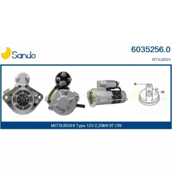 Démarreur SANDO 6035256.0