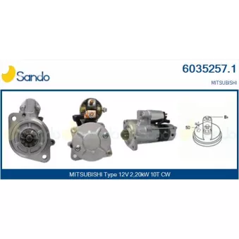 Démarreur SANDO 6035257.1