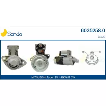 Démarreur SANDO 6035258.0
