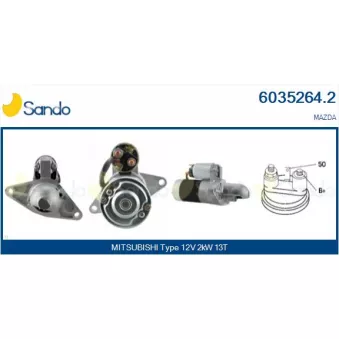 Démarreur SANDO 6035264.2