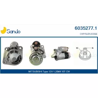 Démarreur SANDO 6035277.1