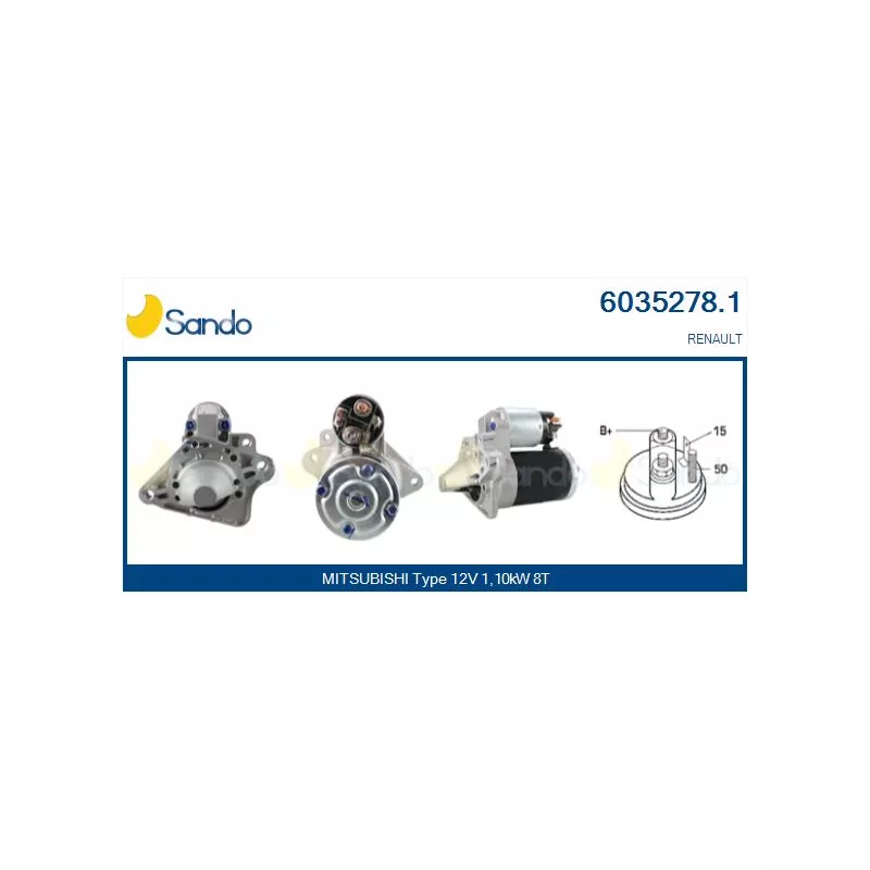 Démarreur SANDO 6035278.1