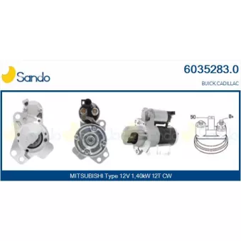 Démarreur SANDO 6035283.0