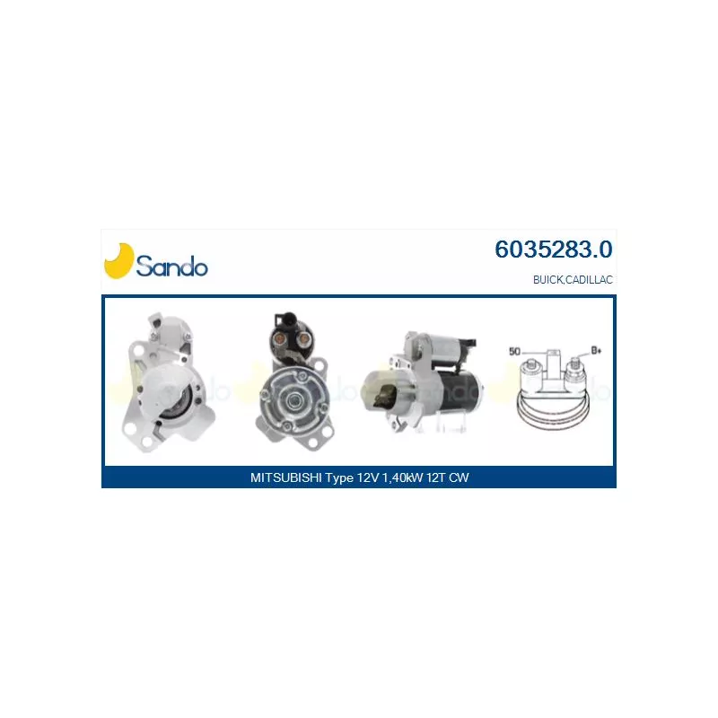 Démarreur SANDO 6035283.0