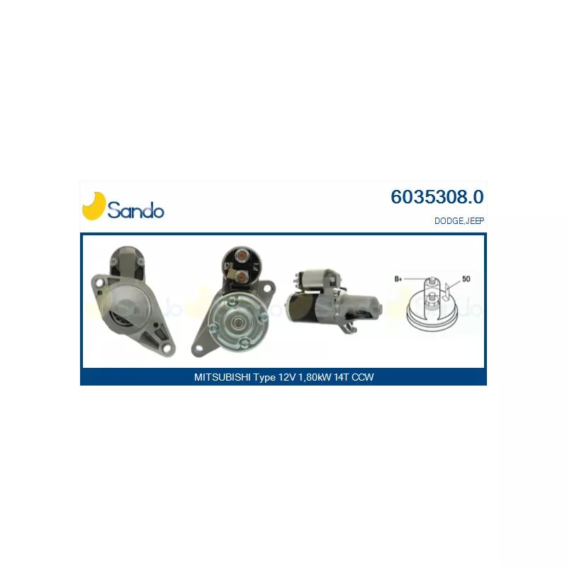 Démarreur SANDO 6035308.0