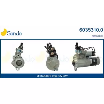 Démarreur SANDO 6035310.0