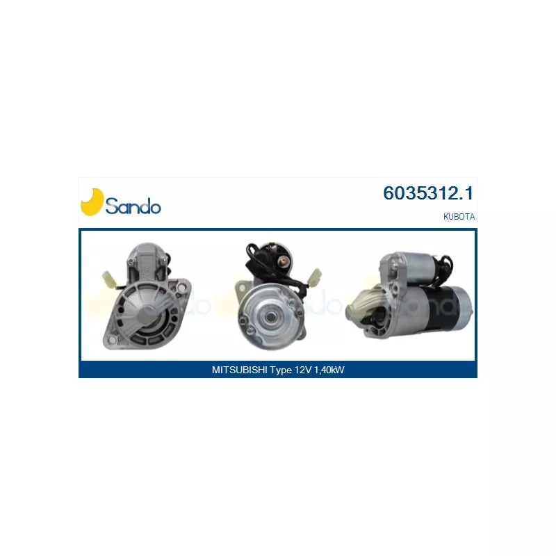 Démarreur SANDO 6035312.1