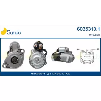 Démarreur SANDO 6035313.1