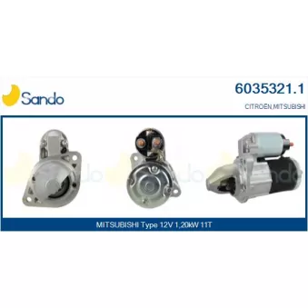 Démarreur SANDO 6035321.1