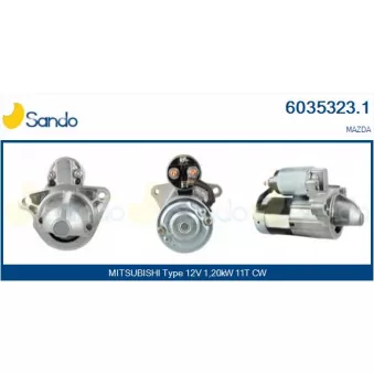 Démarreur SANDO 6035323.1