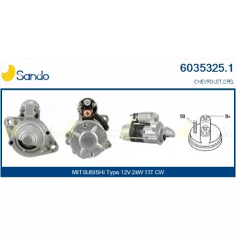 Démarreur SANDO 6035325.1