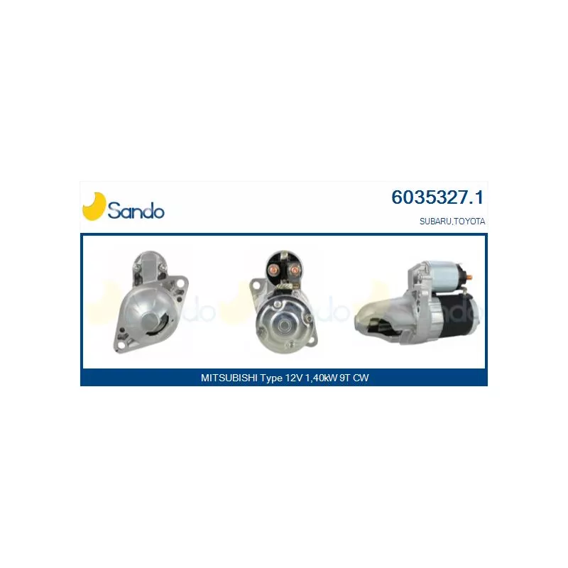 Démarreur SANDO 6035327.1