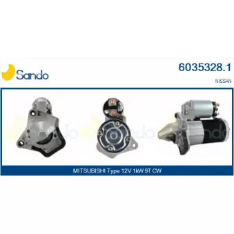 Démarreur SANDO 6035328.1