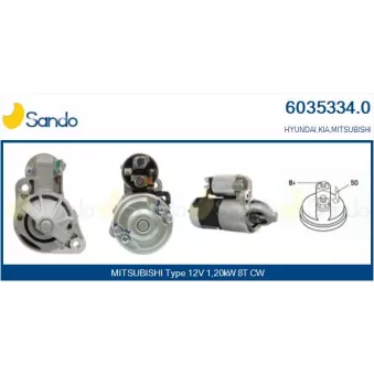 Démarreur SANDO 6035334.0