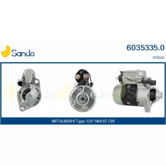Démarreur SANDO 6035335.0